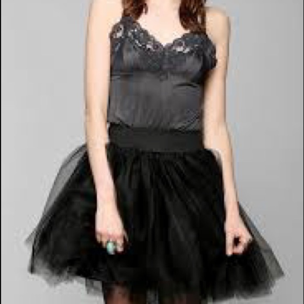 Urban Renewal by Urban Outfitters Tulle Slip Dress